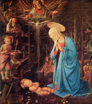  enfant - Marie et l’Enfant Christianisme Filippino Lippi